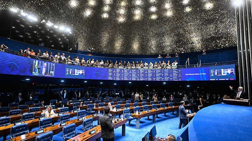 À tribuna, em discurso, senador Jaques Wagner (PT-BA). O parlamentar registra a presença dos estudantes.