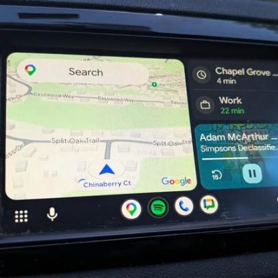 4 configurações do Android Auto que uso para uma viagem mais segura