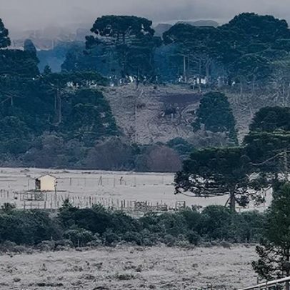 Santa Catarina registra recorde de temperatura negativa do ano