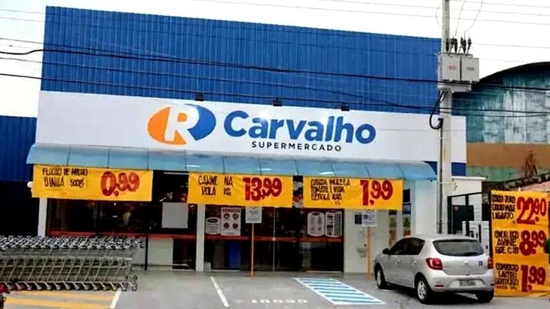 R Carvalho Supermercados lidera o varejo alimentar no Piaui (Redes Sociais/Reprodução)