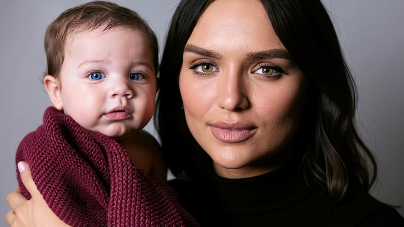 Rafa Kalimann com a filha, Zuza — Foto: Eusébio Mendonça