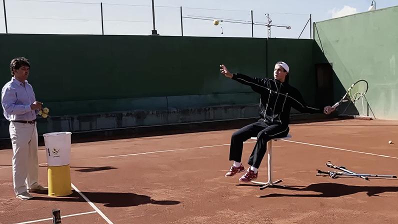 Cena de "Rafa", série sobre Rafael Nadal na Netflix