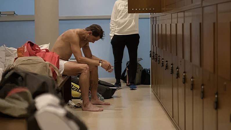 Cena de "Rafa", série sobre Rafael Nadal na Netflix