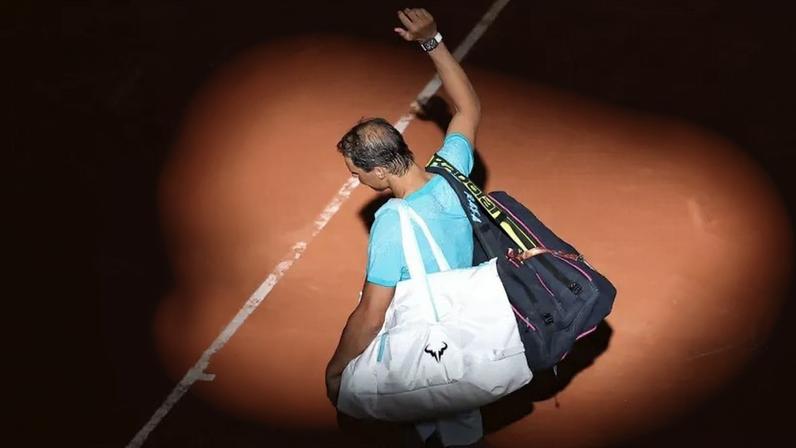 Rafael Nadal deixou despedida de Roland Garros em aberto • Reprodução/Twitter Roland Garros