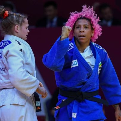 Rafaela Silva conquista bronze no Grand Slam do Cazaquistão ao vencer vice-líder