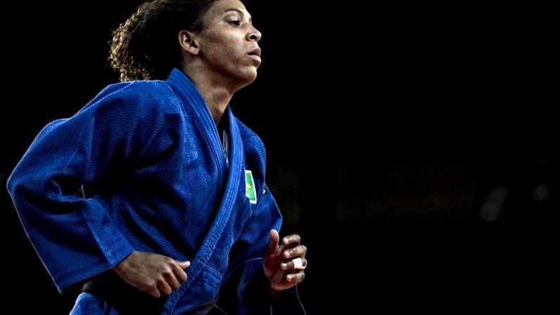 judoca Rafaela Silva durante Jogos Olímpicos, Rio 2016