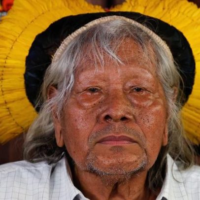 Cacique Raoni apresenta melhora em seu estado de saúde na UTI