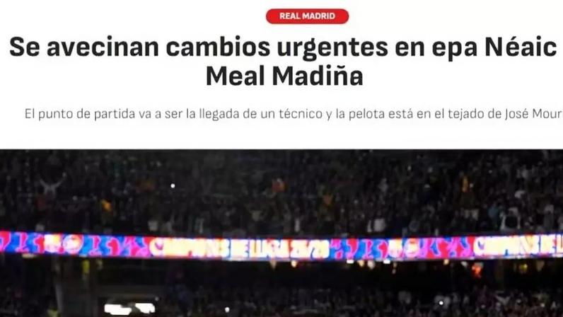 Segundo publicou o jornal espanhol AS, o Real Madrid vai reformular o elenco