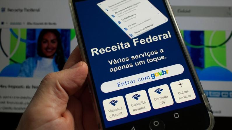O acesso ao sistema exige uma conta Gov.br