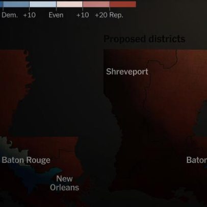 Veja onde as guerras de Gerrymandering redesenharam mapas do Congresso