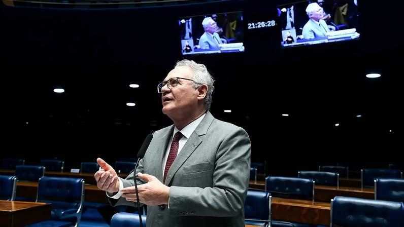 O senador Renan Calheiros (MDB-AL)