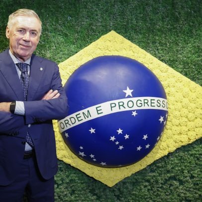 CBF renova contrato de Carlo Ancelotti com a seleção brasileira