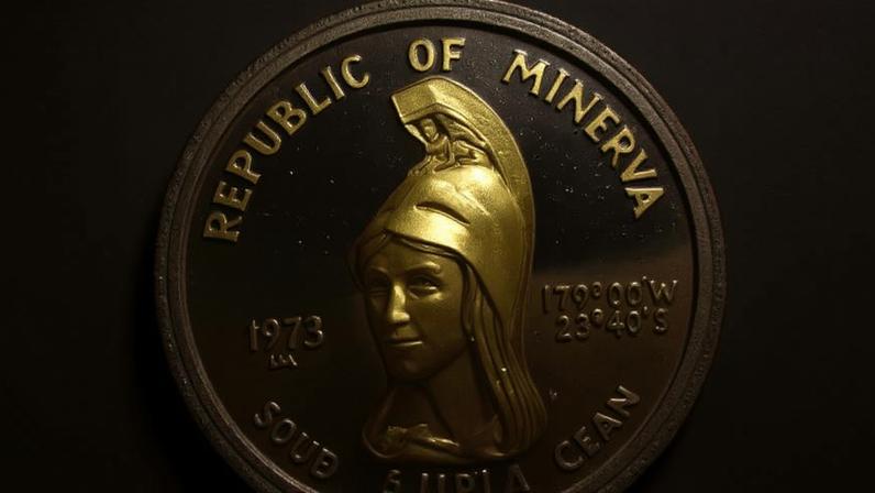Moeda da República de Minerva
