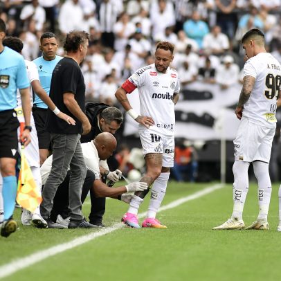 Neymar é dúvida em jogo do Santos pela Sul-Americana, diz Cuca