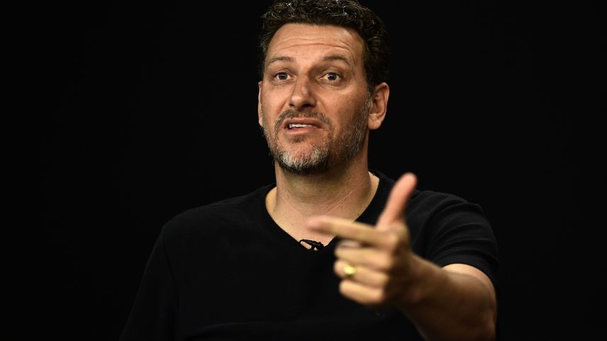 Elano em entrevista ao quadro Abre Aspas, do ge — Foto: Marcos Ribolli