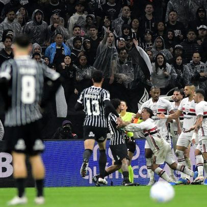 Árbitro decide pela não expulsão de Bobadilla no clássico Corinthians-São Paulo