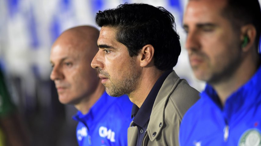 Abel Ferreira em Palmeiras x Cruzeiro — Foto: Marcos Ribolli