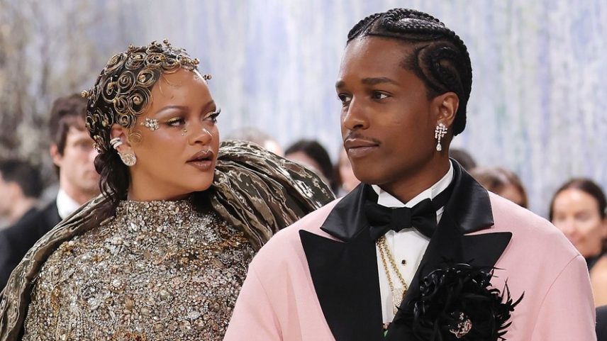 Rihanna e A$AP Rocky — Foto: Getty Images