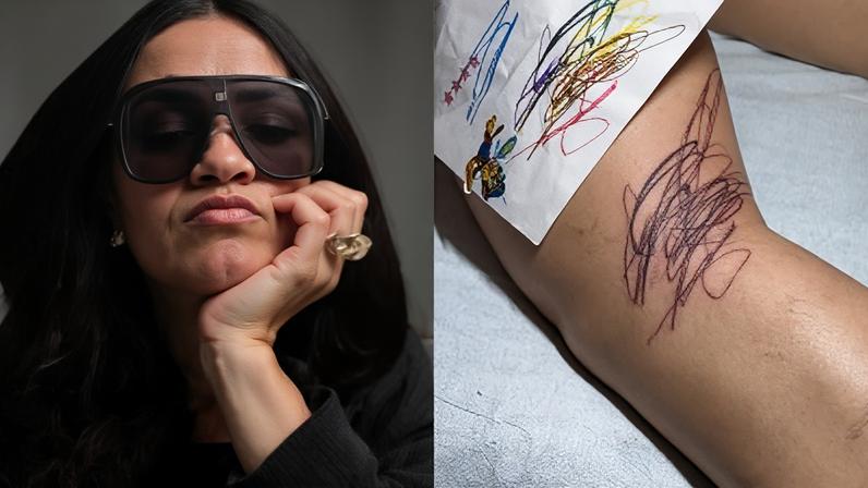 Tatuador Keith McCurdy mostra nova tatuagem de Rihanna