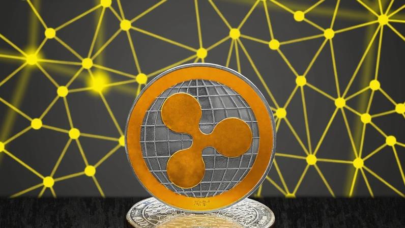 Blockchain Ripple ilustração