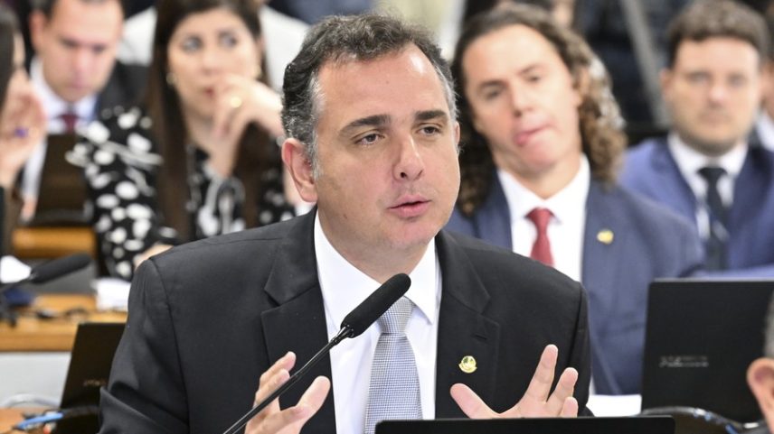 Senador Rodrigo Pacheco (PSD-MG) — Foto: Edilson Rodrigues/Agência Senado