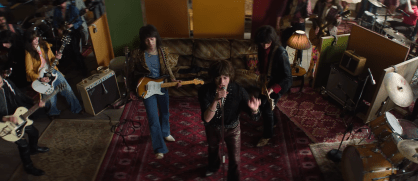Rolling Stones no clipe da faixa "In The Stars"