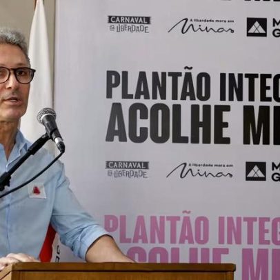 Zema critica Flávio Bolsonaro em evento na Faria Lima e mira Caiado