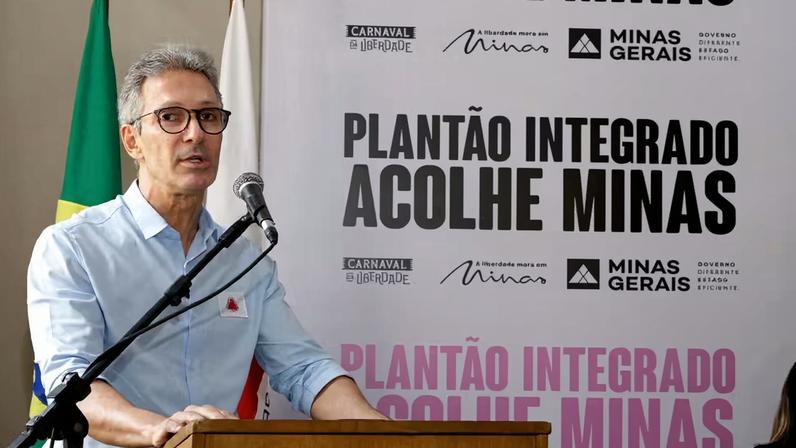 Romeu Zema, ex-governador de Minas e pré-candidato do Novo à Presidência — Foto: Cristiano Machado/Imprensa MG