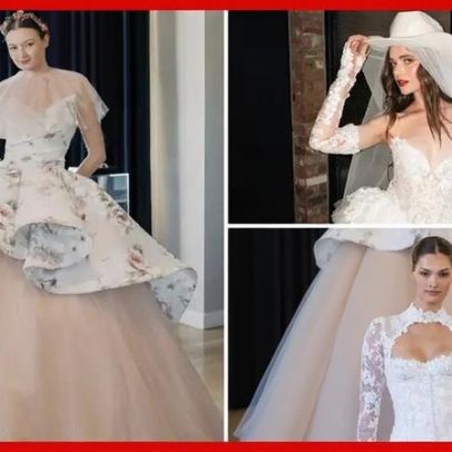Sete tendências de vestidos de noiva da Semana de Moda de Nova York