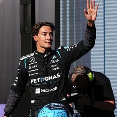 Russell conquista pole da sprint e Mercedes faz dobradinha