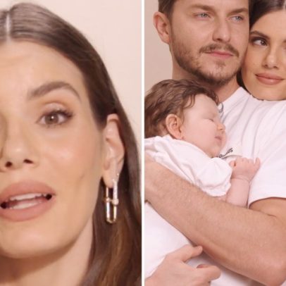 Camila Queiroz comenta puerpério no 1º Dia das Mães