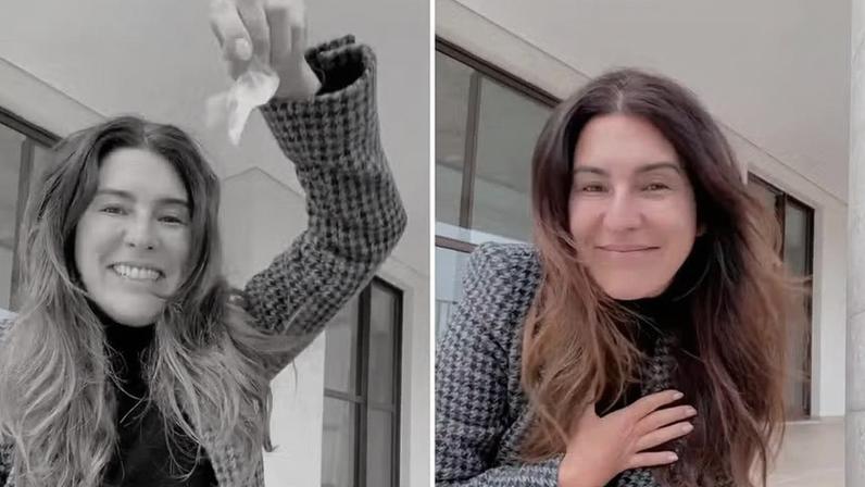 Fernanda Paes Leme chora ao comprar apartamento novo
