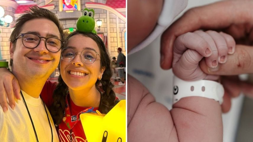 Casal de streamers anuncia que são pais após gravidez secreta — Foto: Reprodução/ Instagram