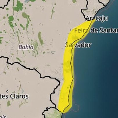 Chuvas intensas deixam Salvador e 130 cidades da Bahia em alerta