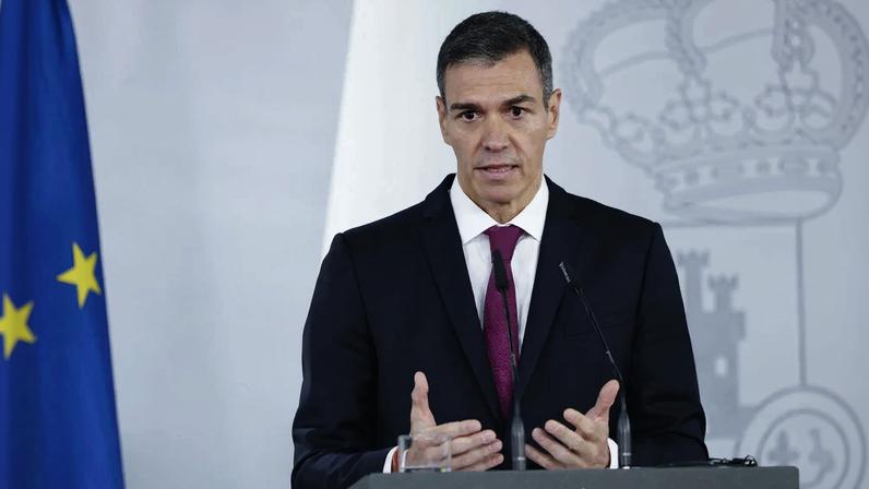 O primeiro-ministro da Espanha, Pedro Sánchez, socialista. (Foto: EFE/ Chema Moya)