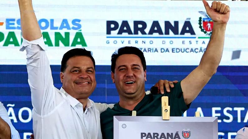 Sandro Alex foi escolhido por Ratinho Junior para tentar a sucessão no governo do Paraná. (Foto: Ari Dias/Governo do Paraná)