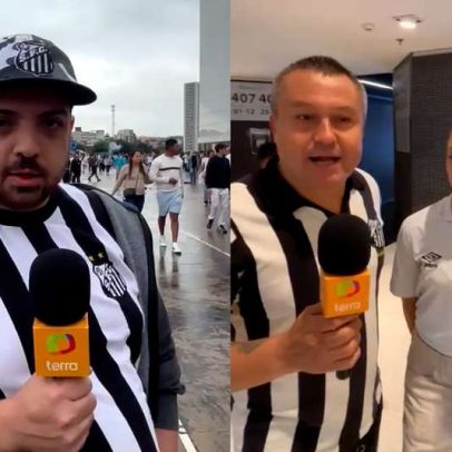 Torcida santista defende Neymar na Copa, mesmo como reserva