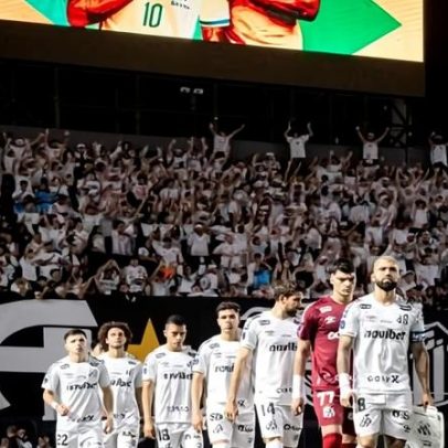 Santos registra a pior bilheteria na Vila Belmiro em 2026