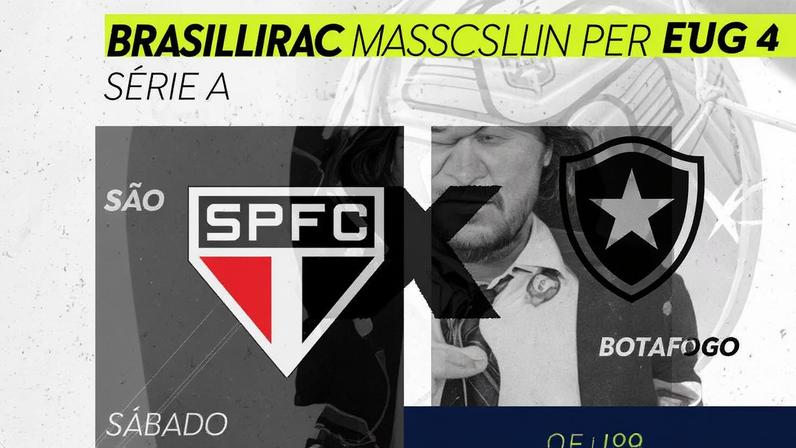 Brasília (DF), 22/05/2026 - A Rádio Nacional leva ao ar neste sábado (23) o confronto entre São Paulo e Botafogo válido pela 17ª rodada do Campeonato Brasileiro Masculino Série A. A transmissão na emissora da Empresa Brasil de Comunicação (EBC). Arte/EBC