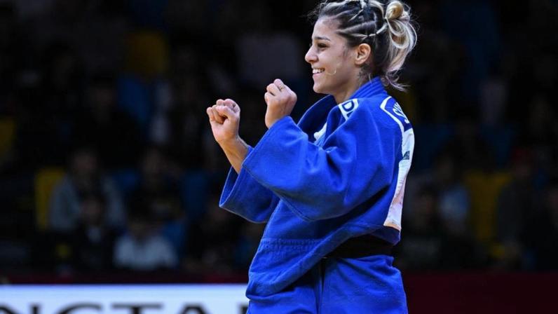 Sarah Souza é bronze no Grand Slam de judô de Astana, em 8/05/2026