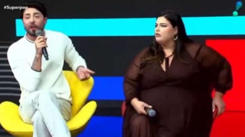 Rico Melquiades e Mayara Russi no Superpop