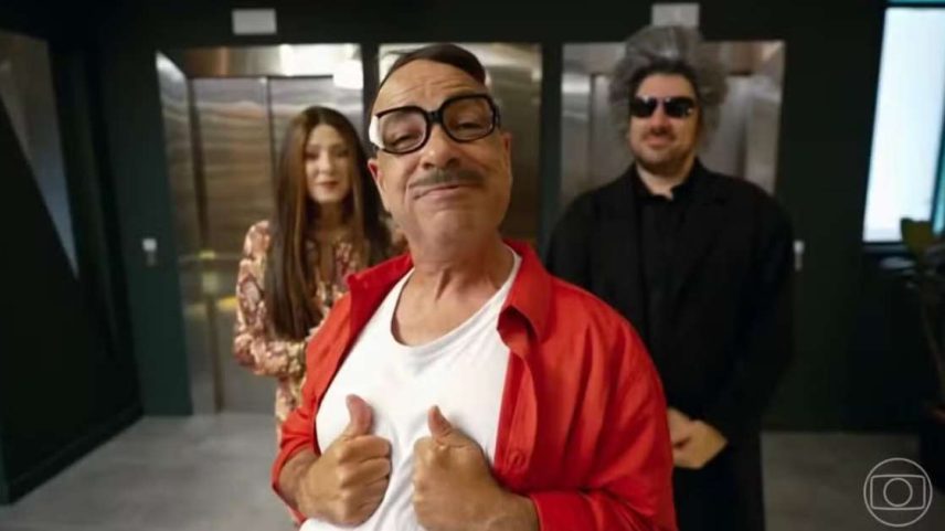 Cena do retorno de Seu Creysson à TV