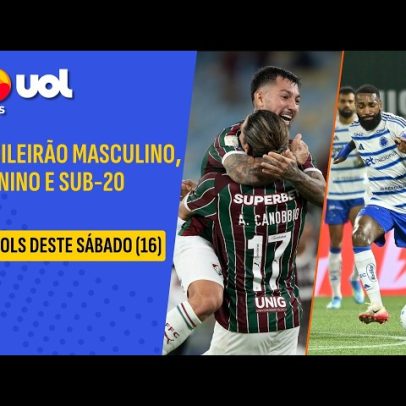 Gols do início da 16ª rodada do Brasileirão