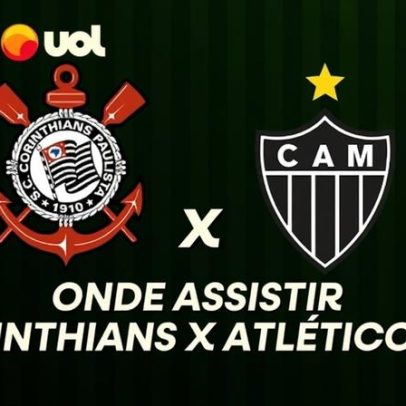 Como assistir Corinthians x Atlético-MG ao vivo pelo Brasileirão