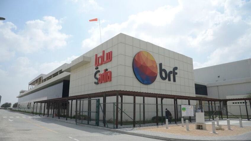 Na imagem, fábrica da BRF em Abu Dhabi, nos Emirados Árabes Unidos