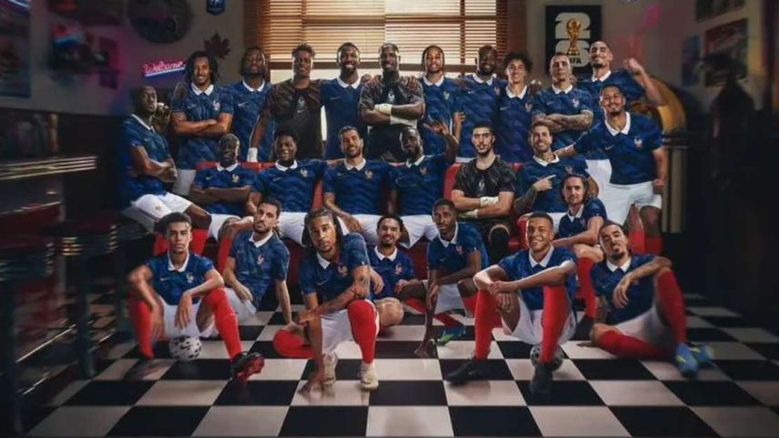 Seleção da França foi convocada hoje para disputar a Copa