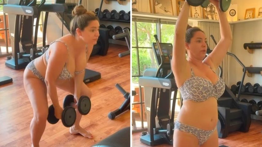 A modelo, empresária e apresentadora Kelly Brook — Foto: reprodução/Instagram