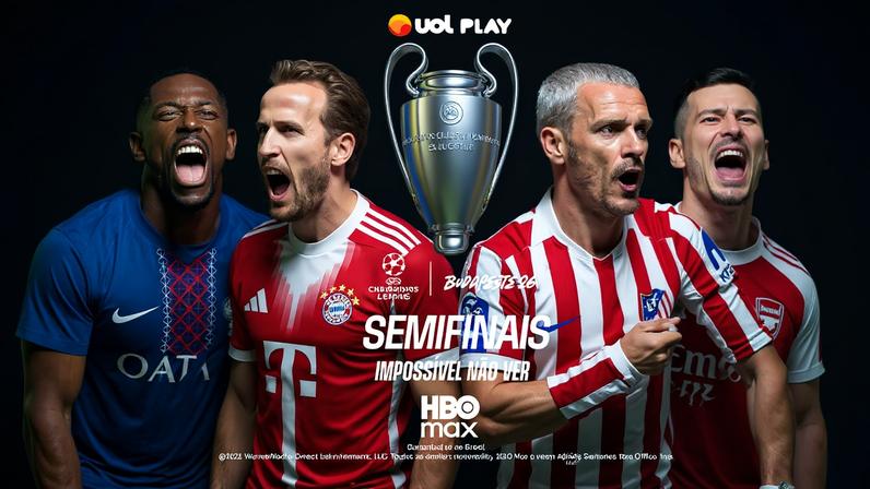 Semifinais da Champions League: jogos, datas, horários e onde assistir