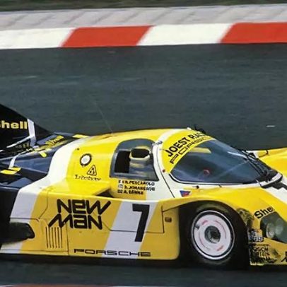 Ayrton Senna pilota protótipo de Le Mans em Nürburgring