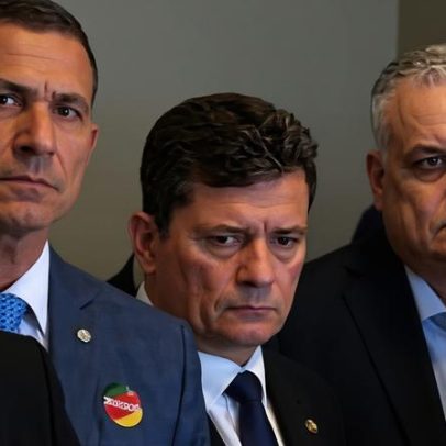 Reação de Moro a visita de Flávio Bolsonaro a Vorcaro viraliza